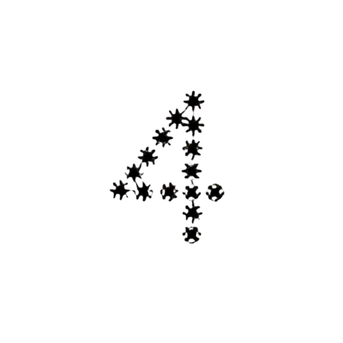 Chiffre étoilé 4