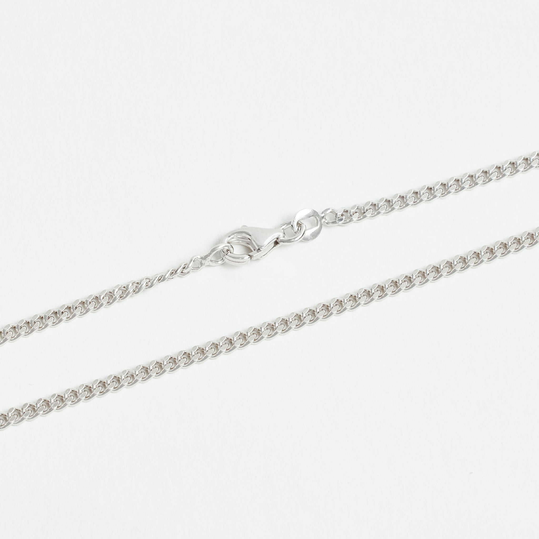 Chaîne maille épaisse gourmette pour homme