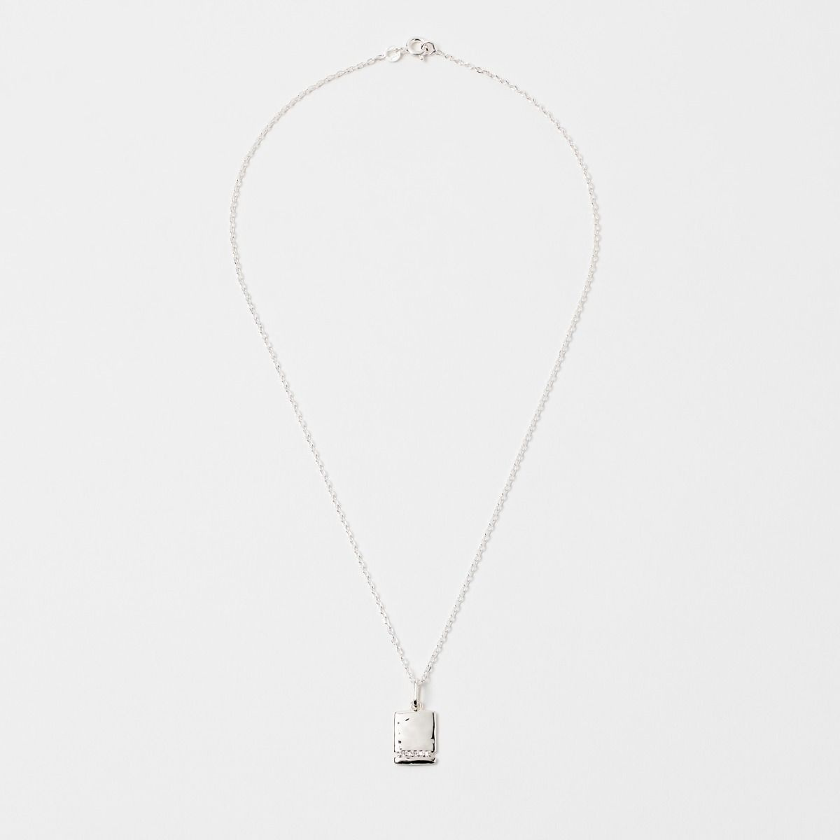 Pendentif Antarès sur chaîne forçat argent massif