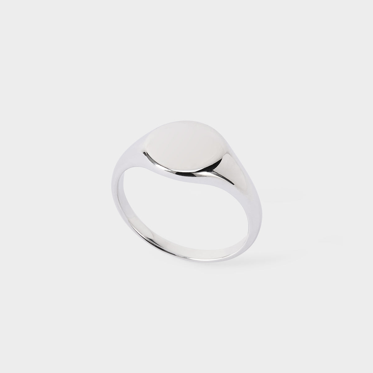 Bague chevalière femme argent