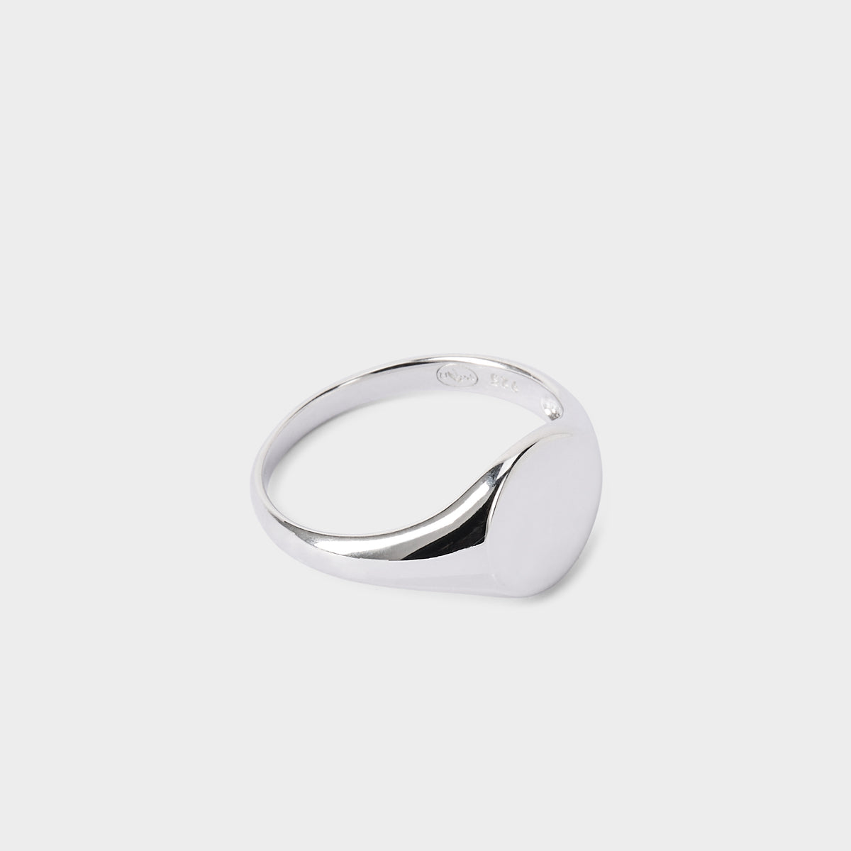 Bague chevalière femme argent