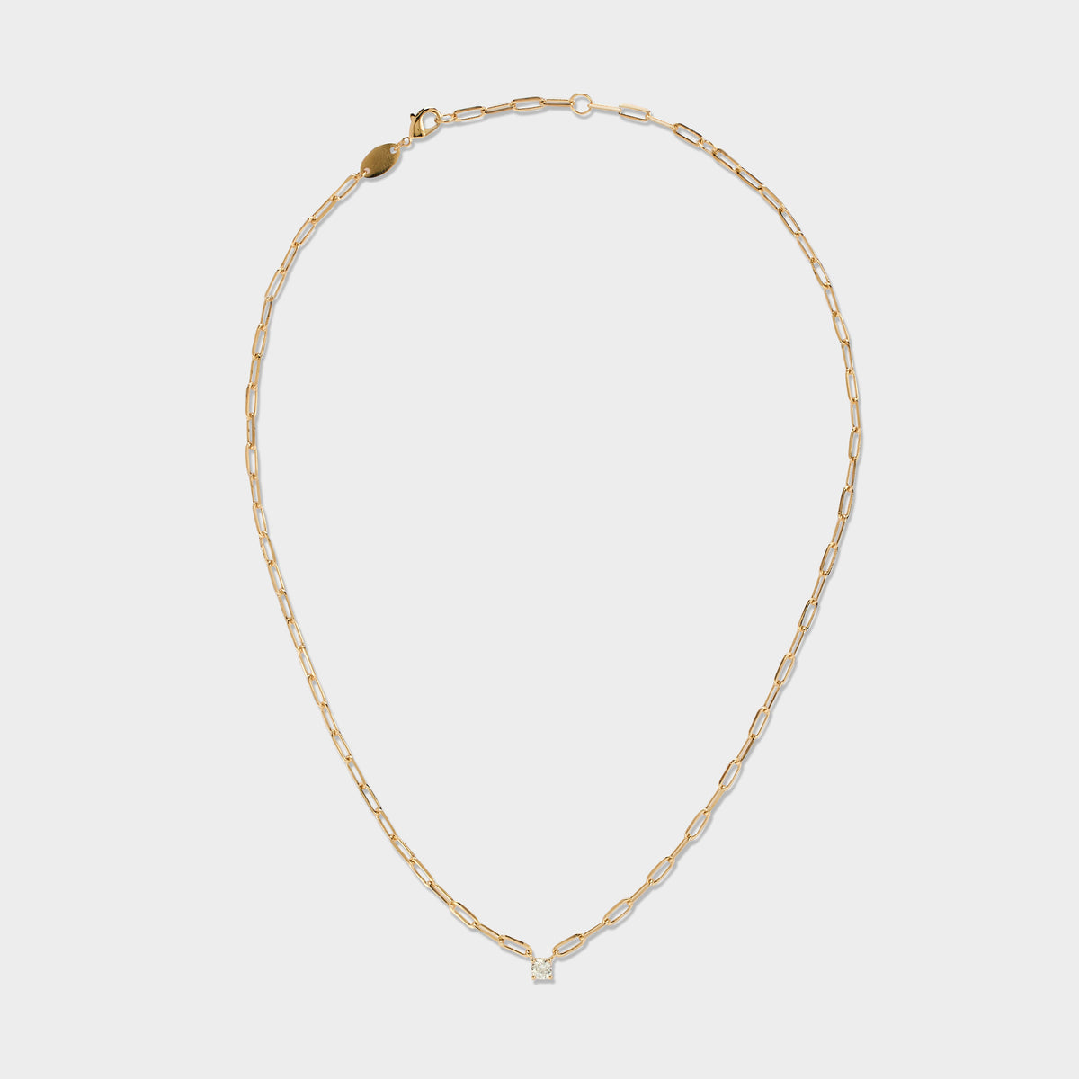 Collier Eclat sur chaîne plaqué or