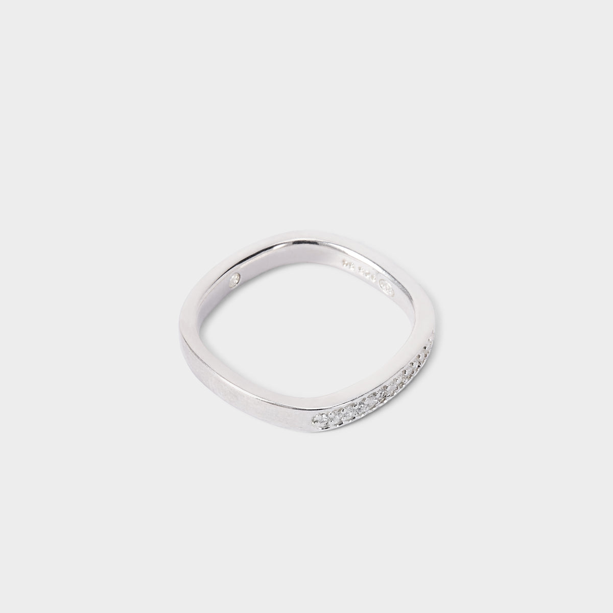 Bague N°4 Pétillante argent