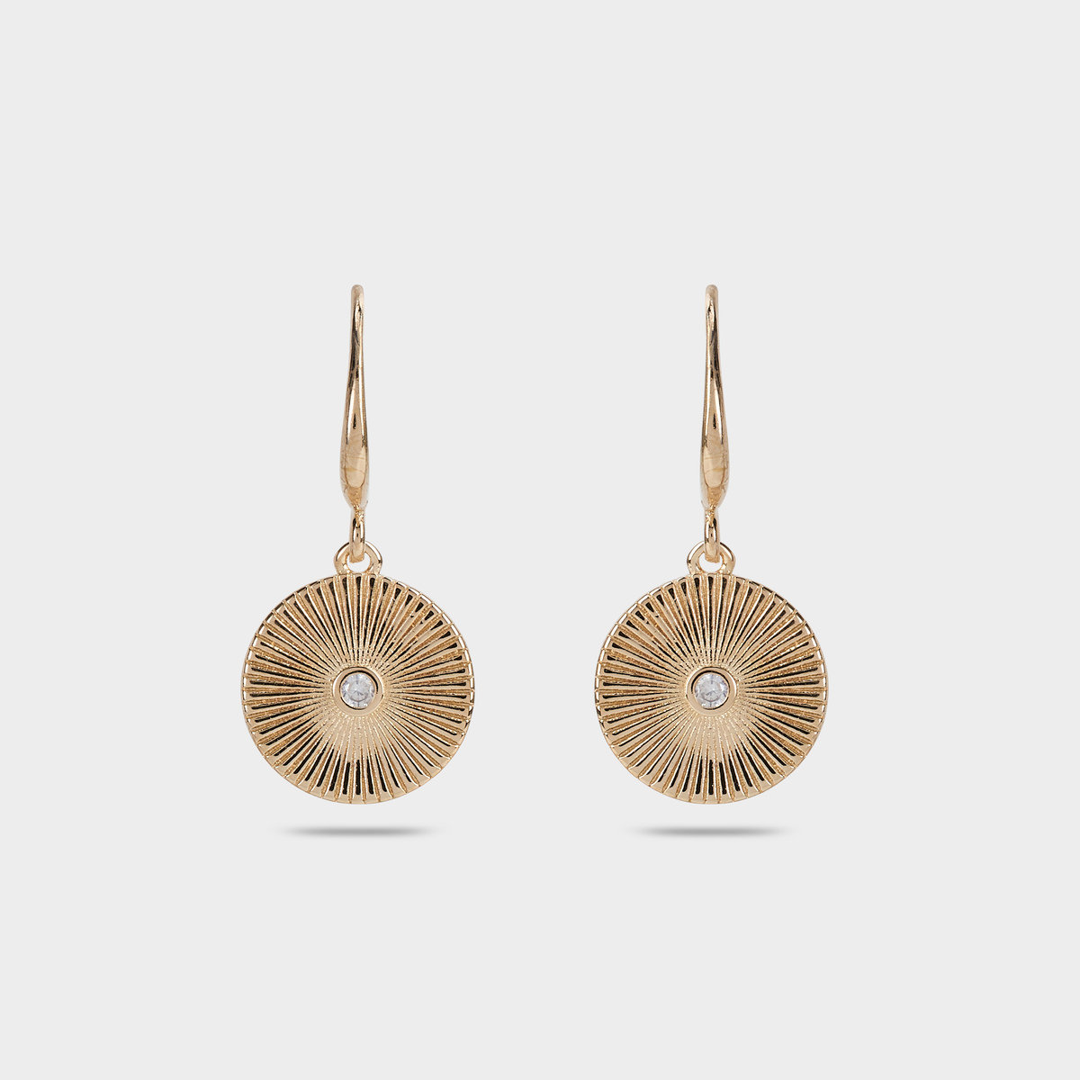Boucles d'oreilles Univers plaqué or