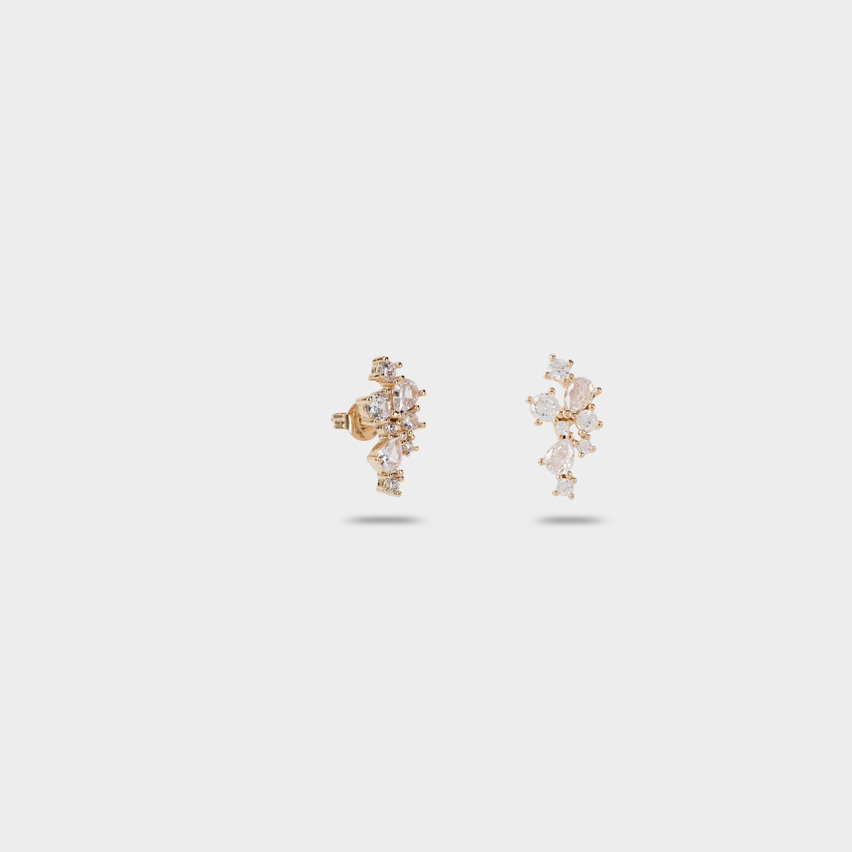 Boucles d'oreilles Eblouissante plaqué or