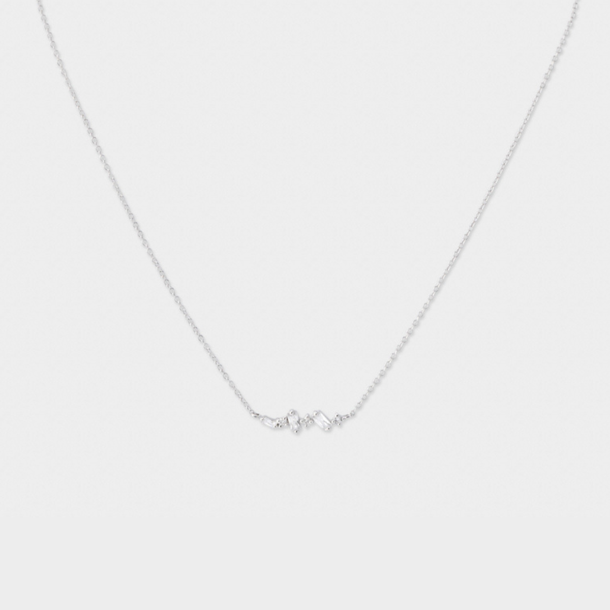 Collier chaîne Eclats argent