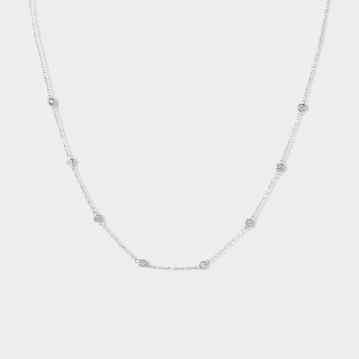 Collier multi Purity argent