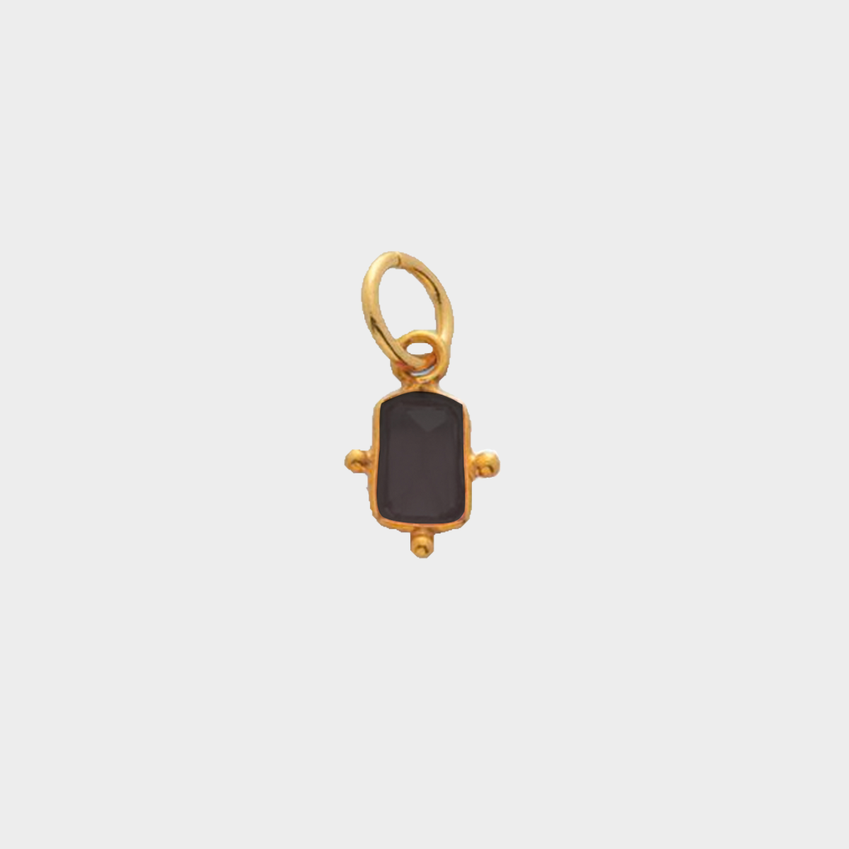 Gris-gris pierre amulette Agate noire
