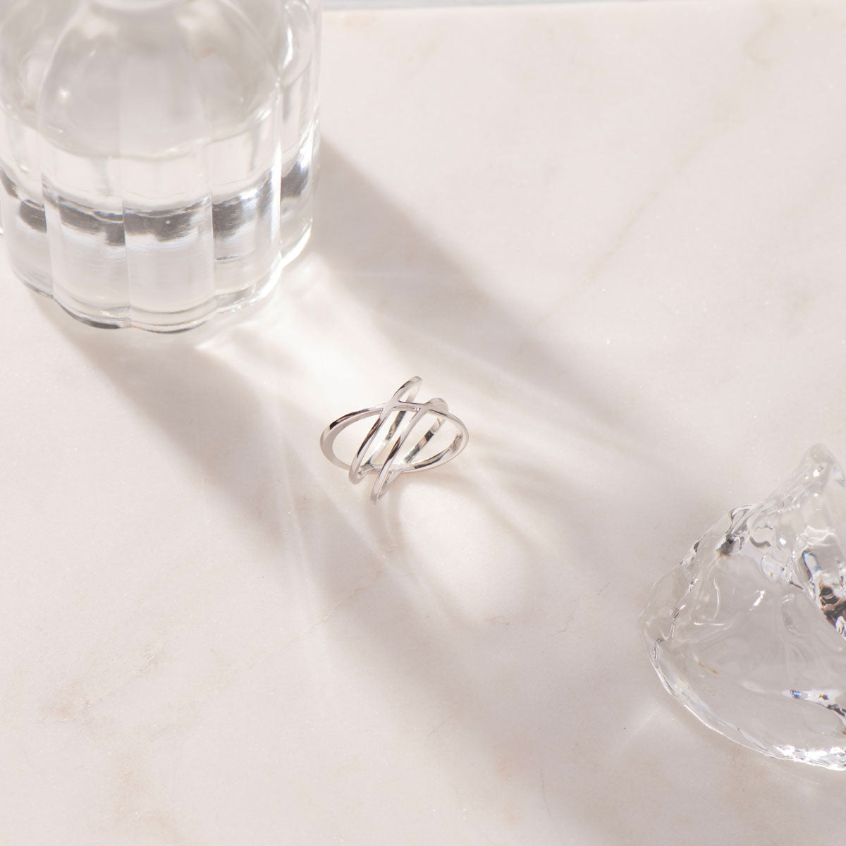 Bague Ellipse argent