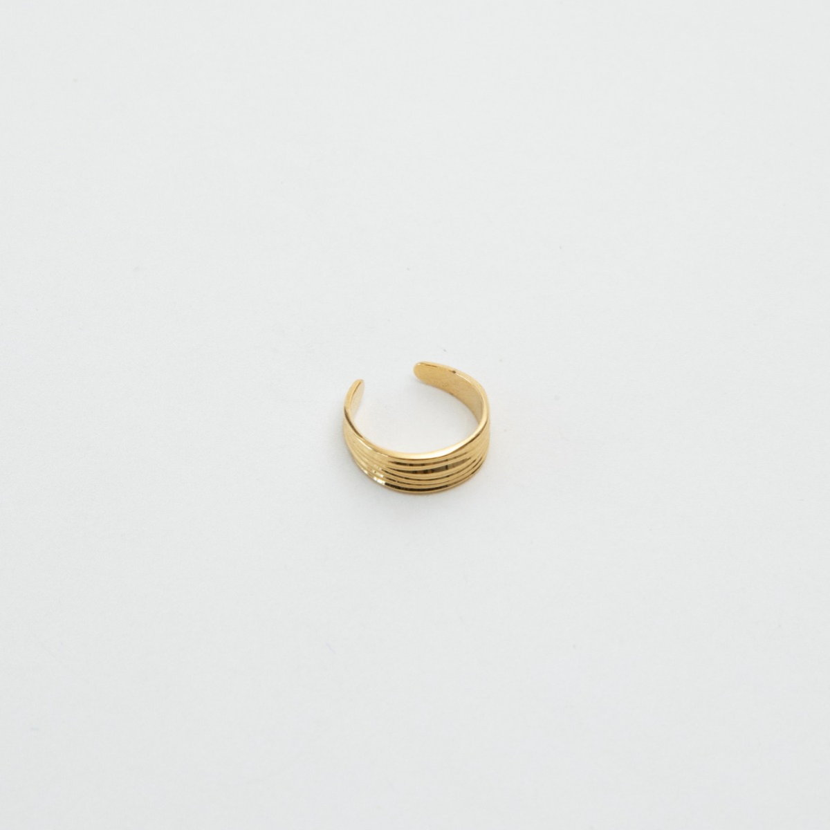 Bijou d'oreille Ear Cuff en plaqué or Olympe