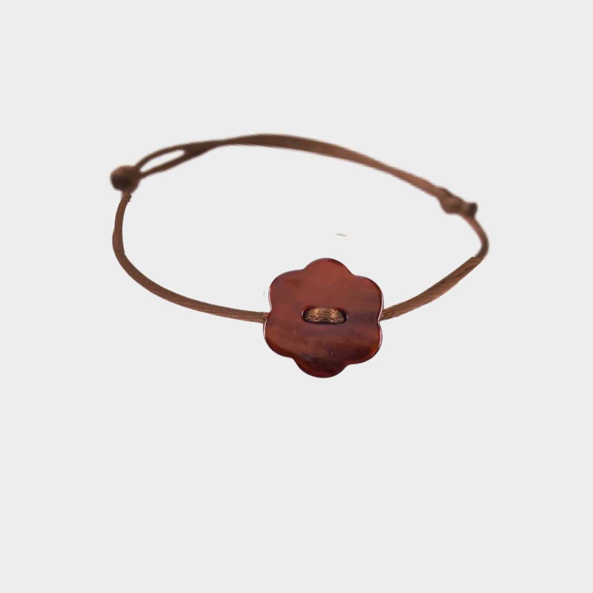 Bracelet en nacre fleur