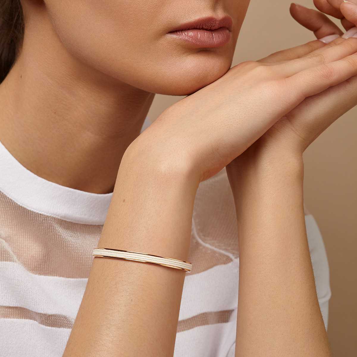 Jonc Galon plaque or