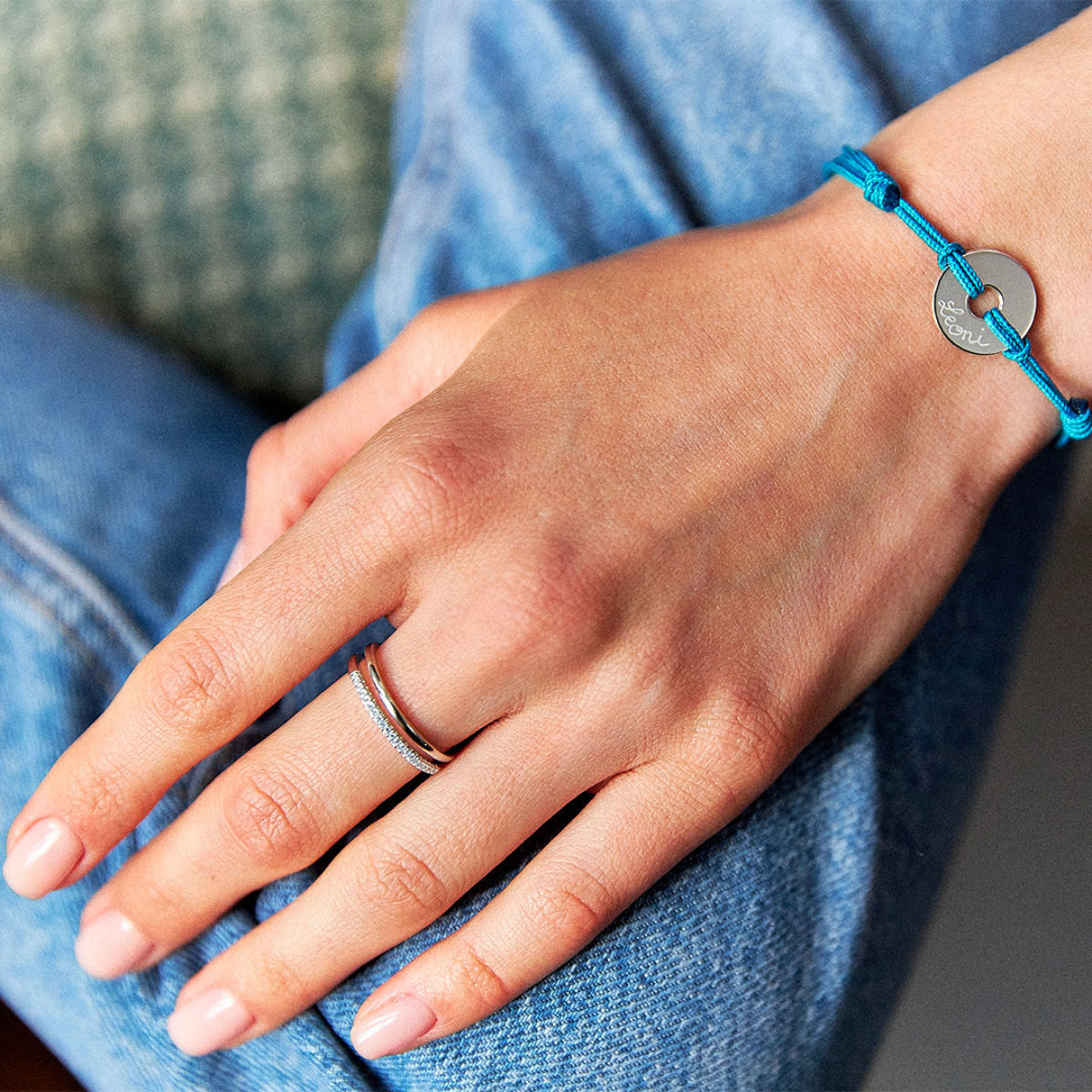 Bague Pure et brillants ajustable argent