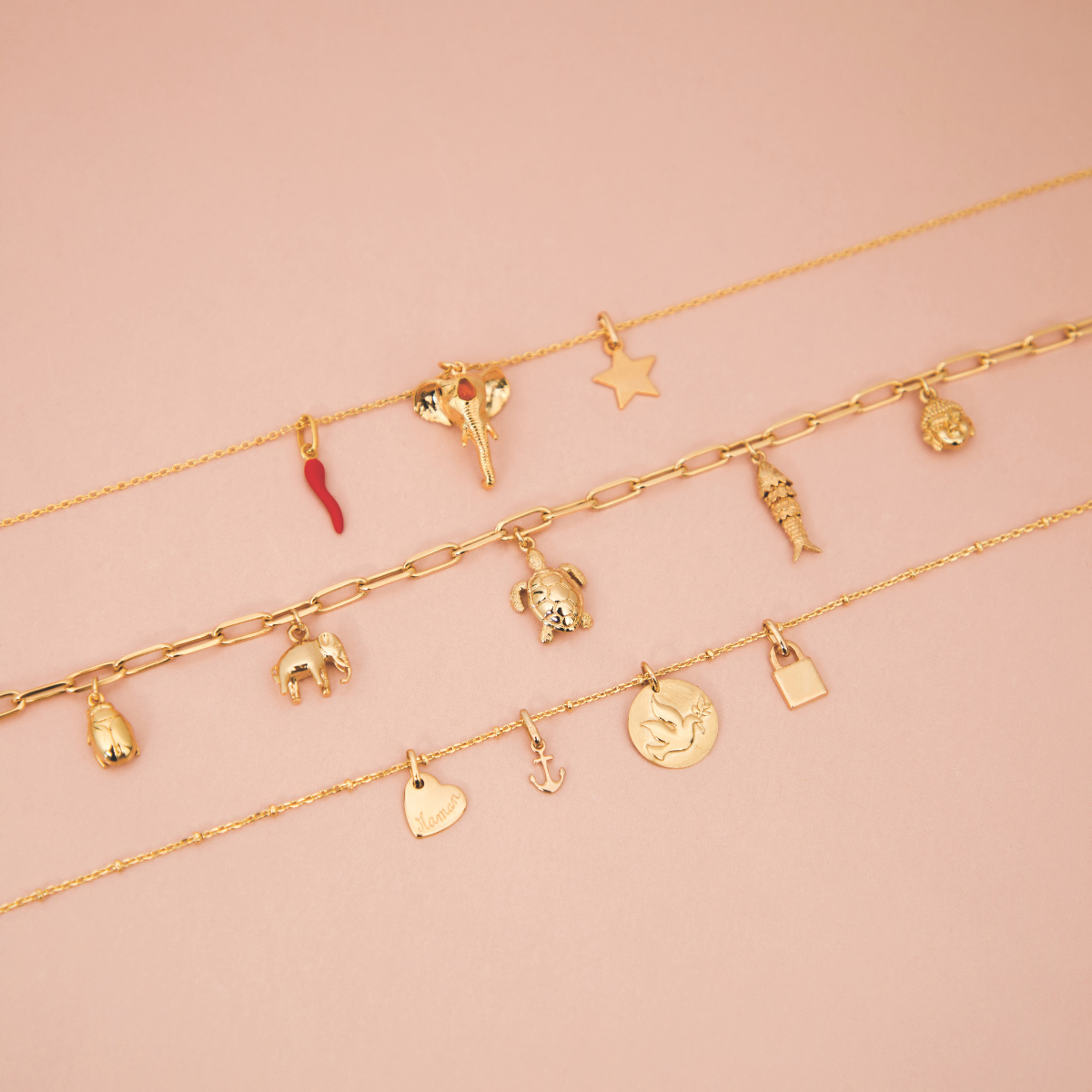 Gris-gris tête d'éléphant