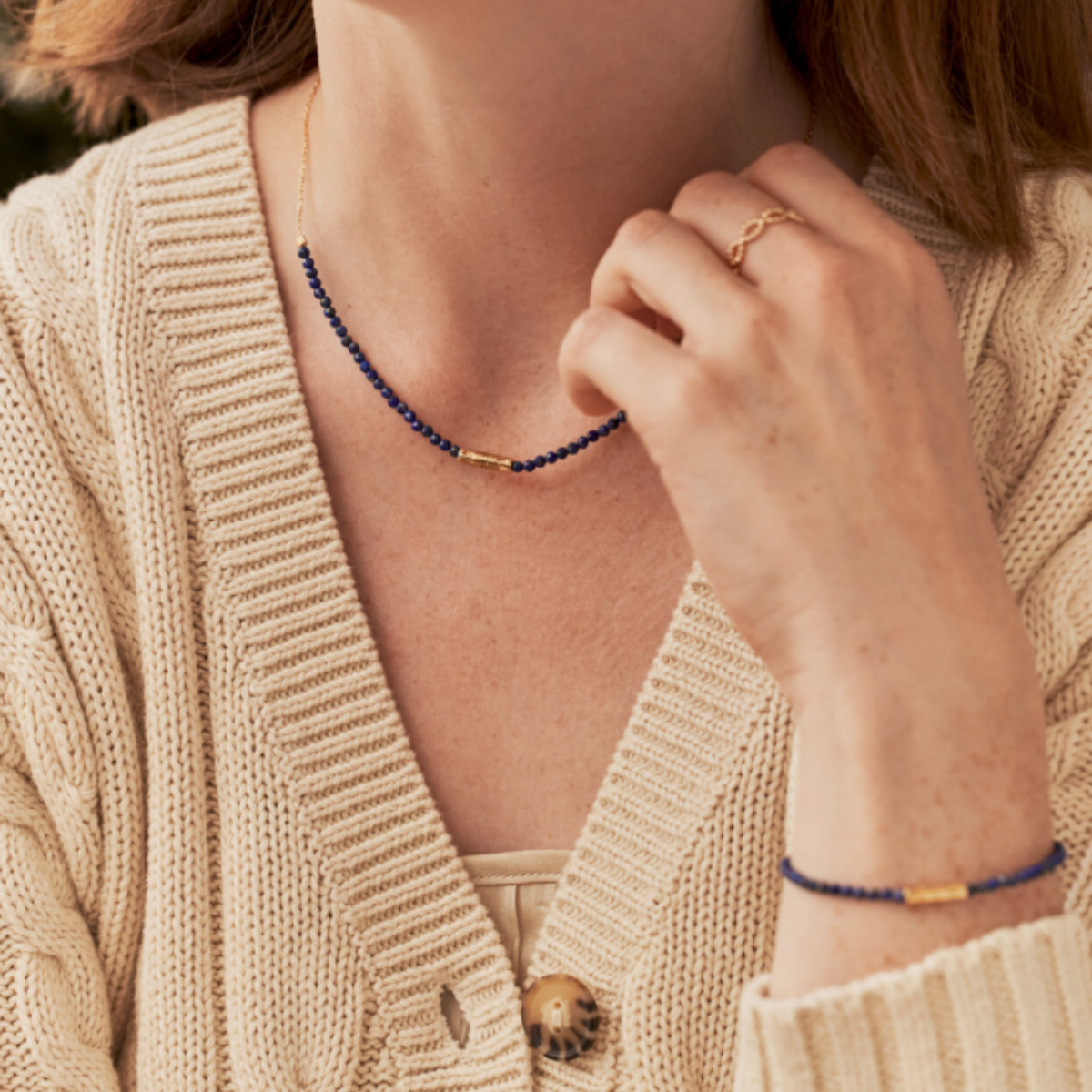 Bracelet Taj Mahal Lapis Lazuli