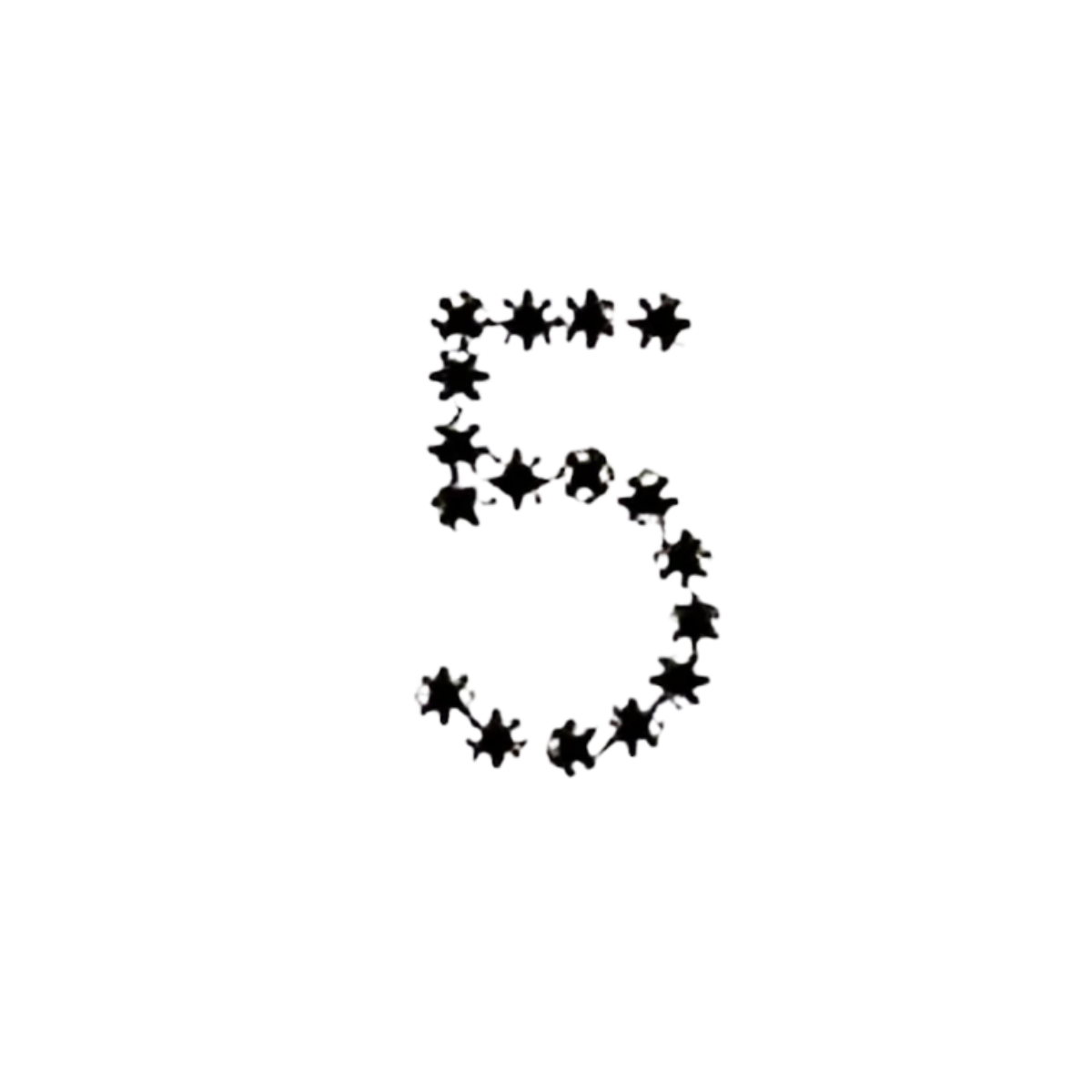 Chiffre étoilé 5