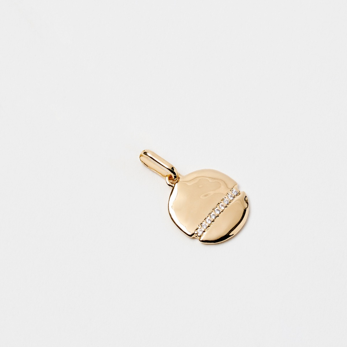 Pendentif Alya plaqué or