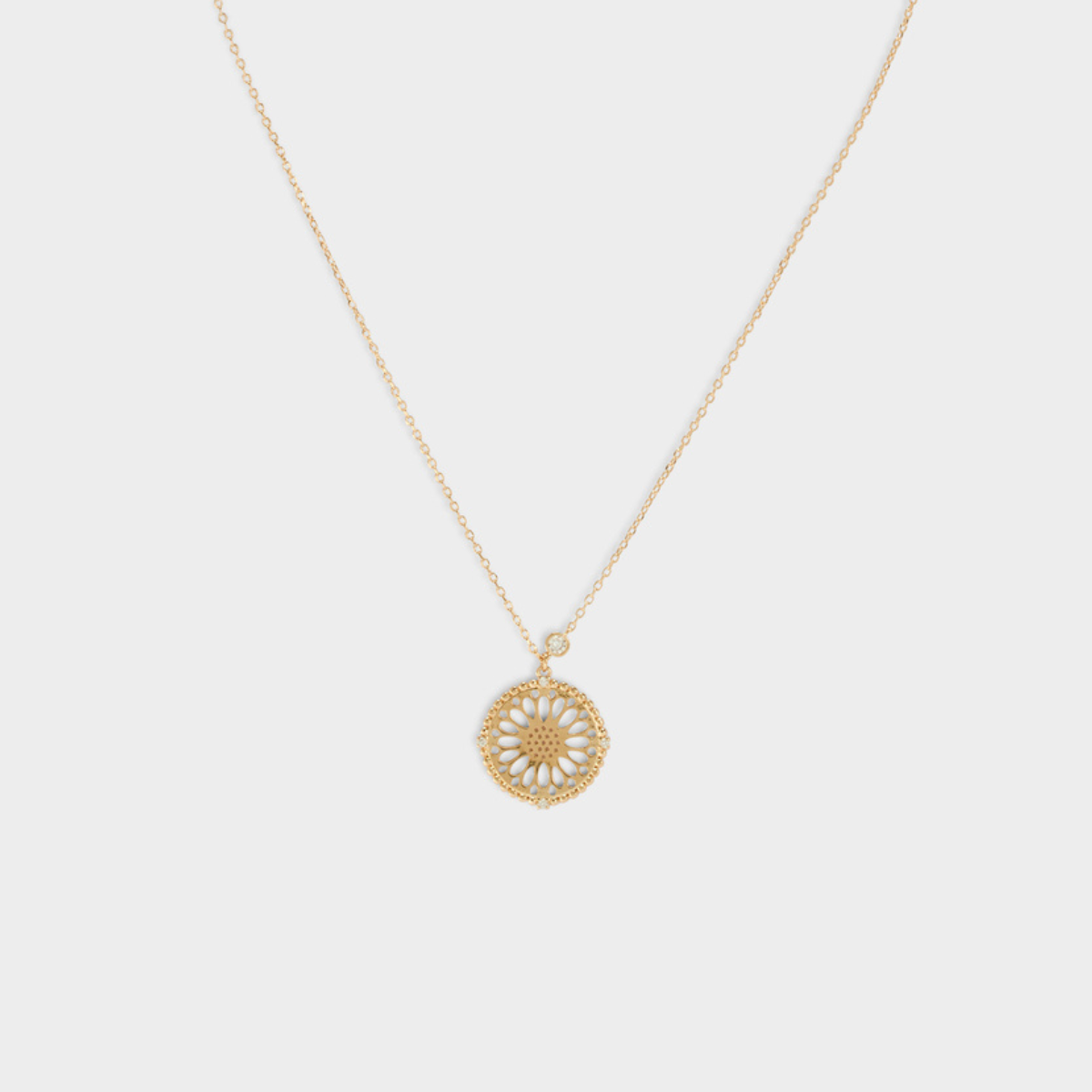 Collier Filigrane brillant plaqué or