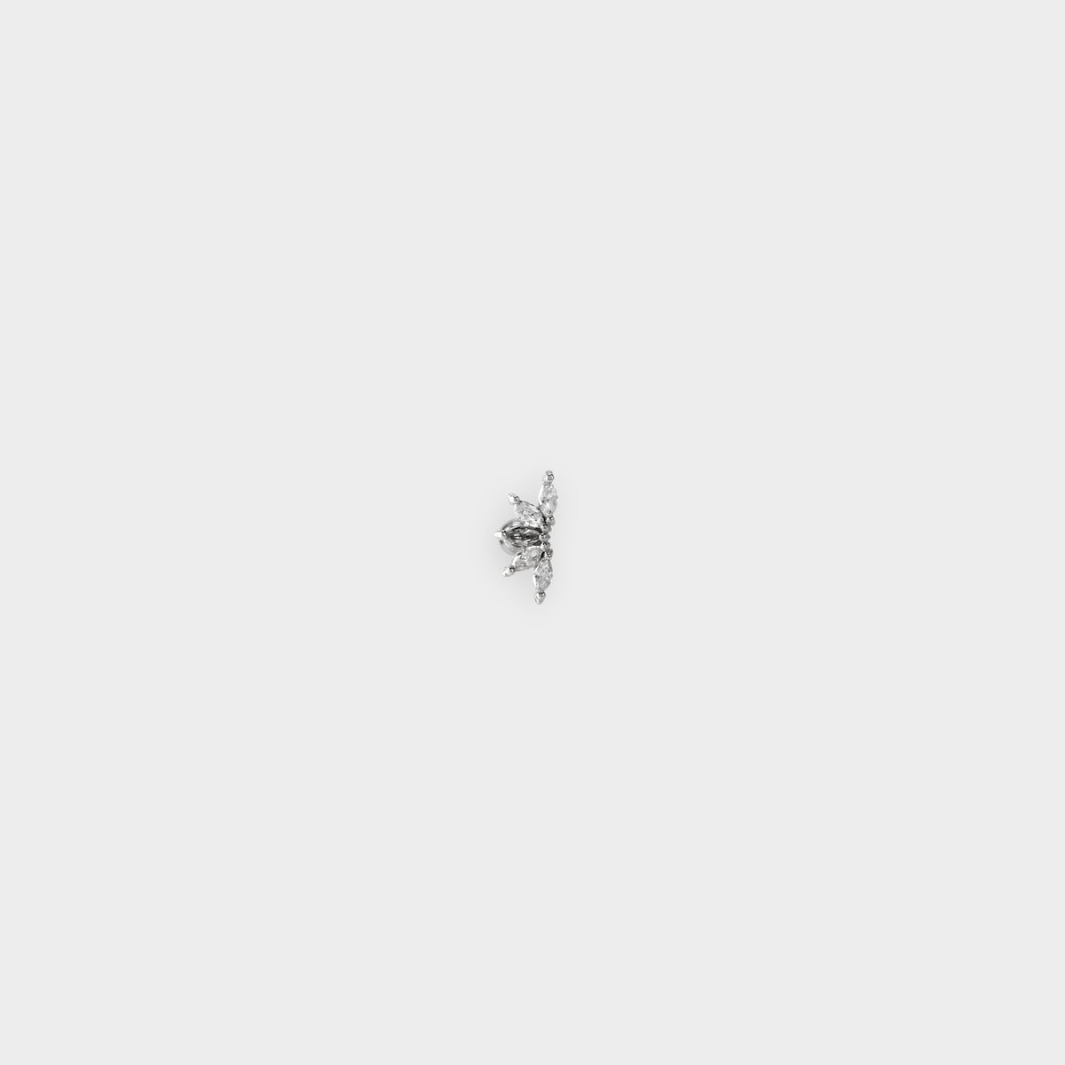 Piercing Eventail argent