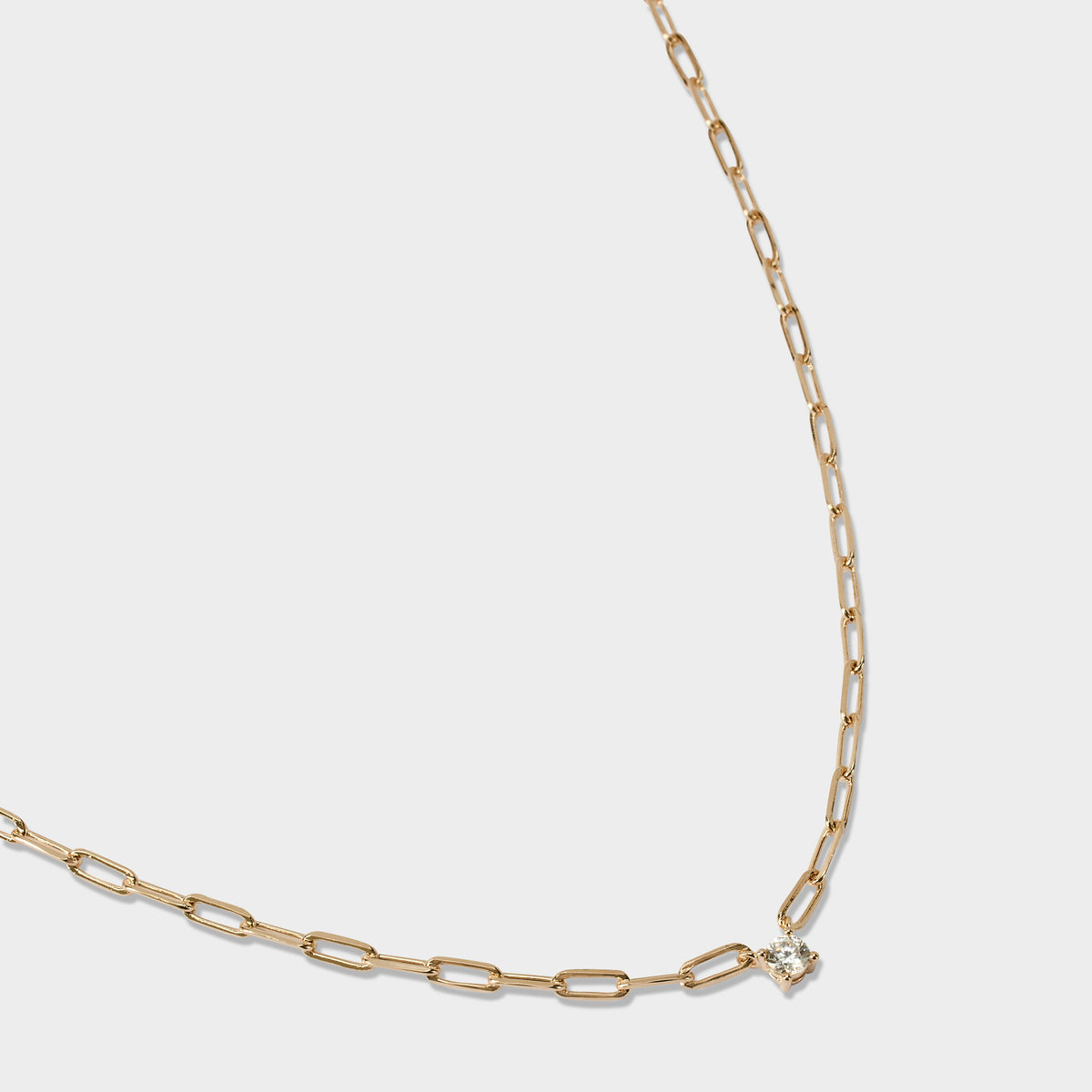 Collier Eclat sur chaîne plaqué or