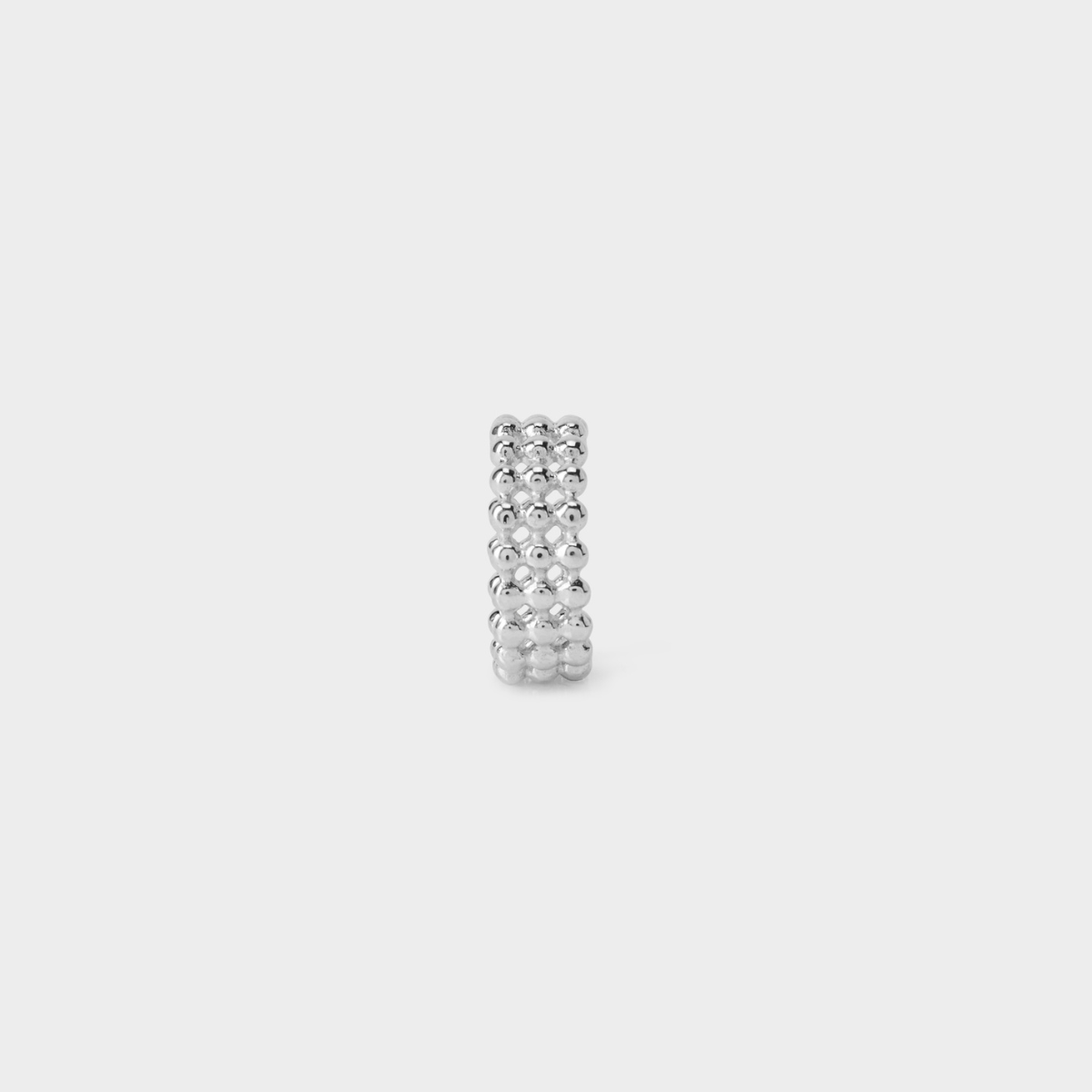Ear cuff 3 rangs argent