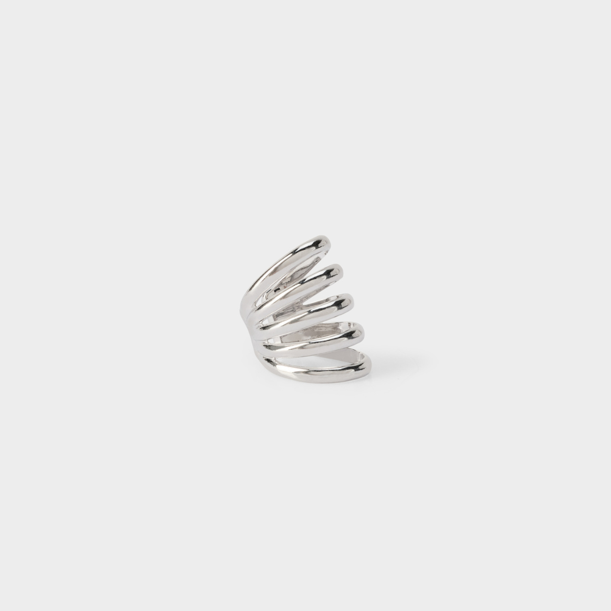 Ear cuff 5 anneaux argent