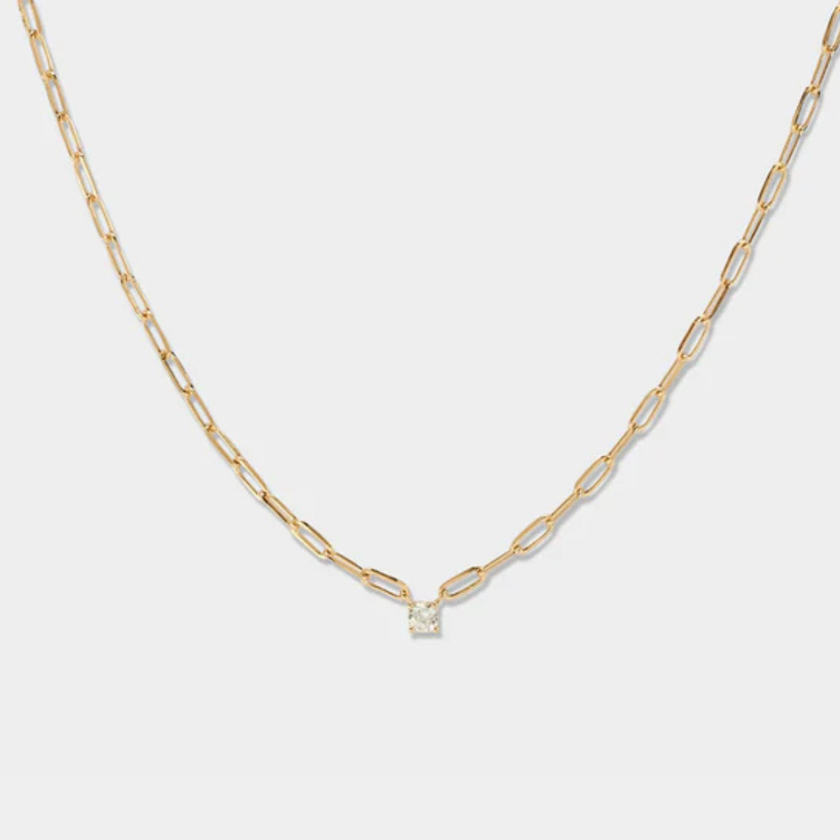 Collier Eclat sur chaîne plaqué or