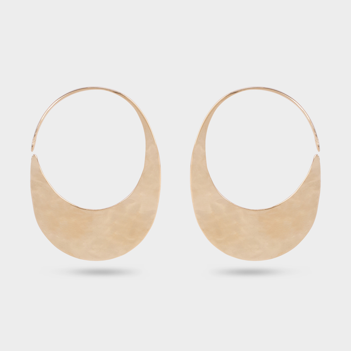 Boucles d'oreilles Slice plaqué or