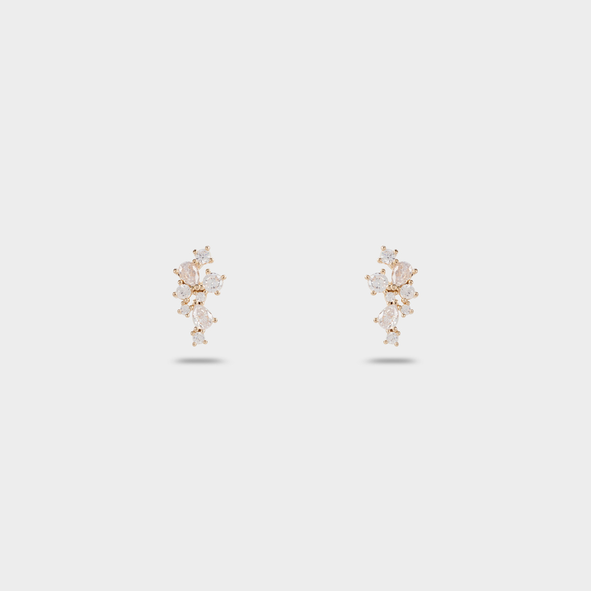 Boucles d'oreilles Eblouissante plaqué or