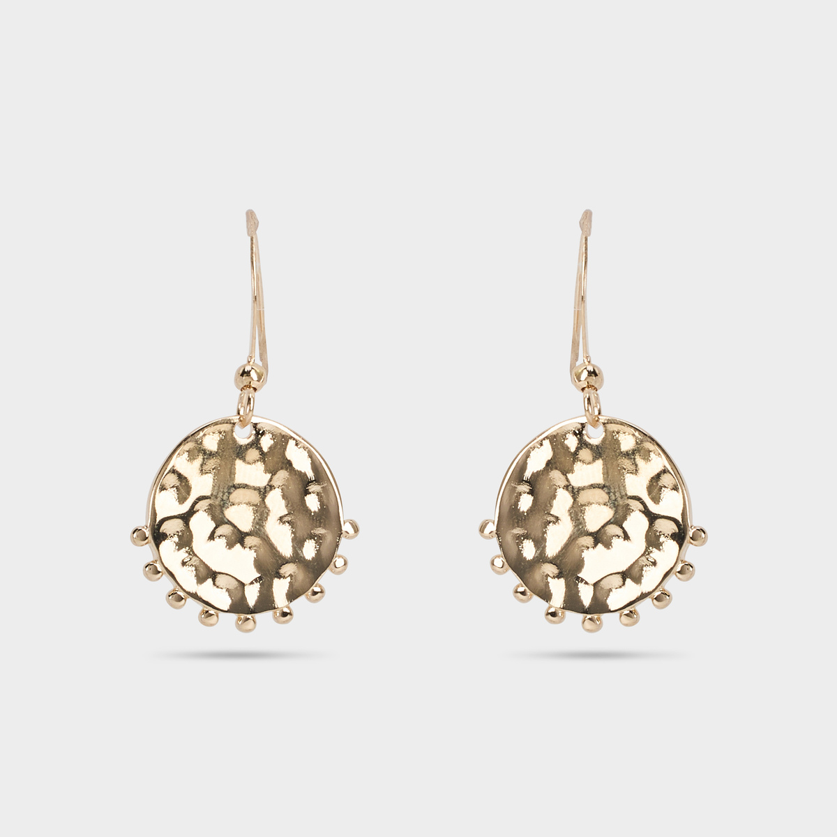 Boucles d'oreilles Mina plaqué or