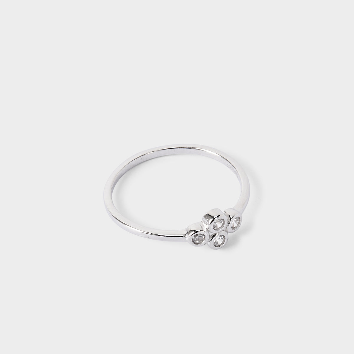 Bague 4 Purity argent