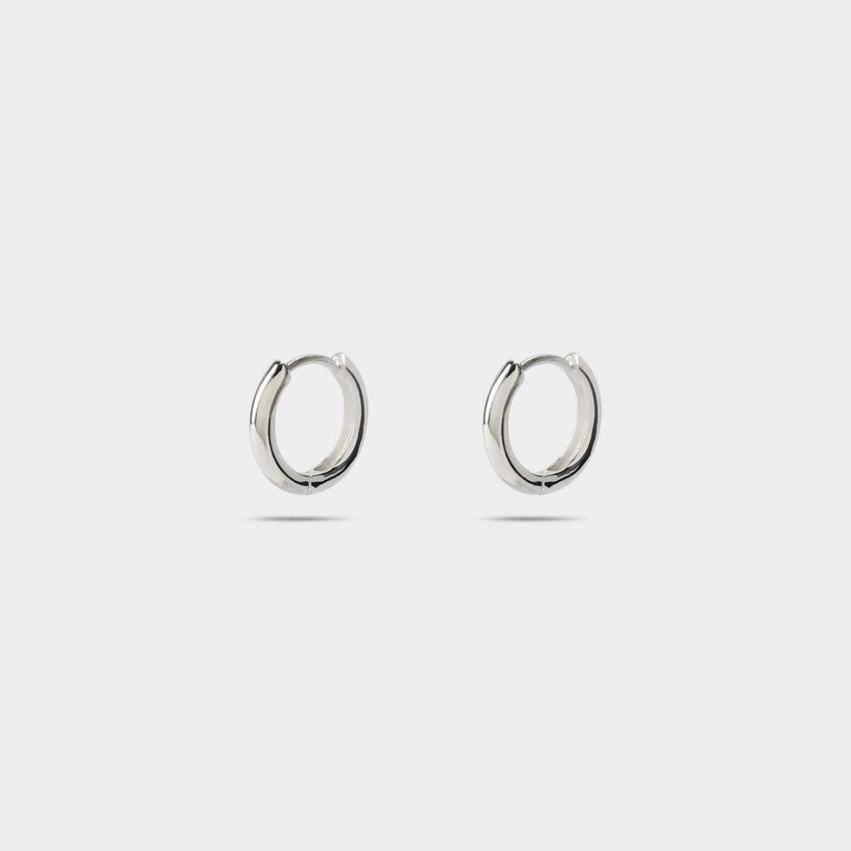 Boucles d'oreilles mini créoles argent