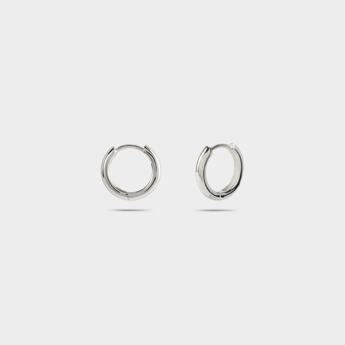 Boucles d'oreilles mini créoles argent
