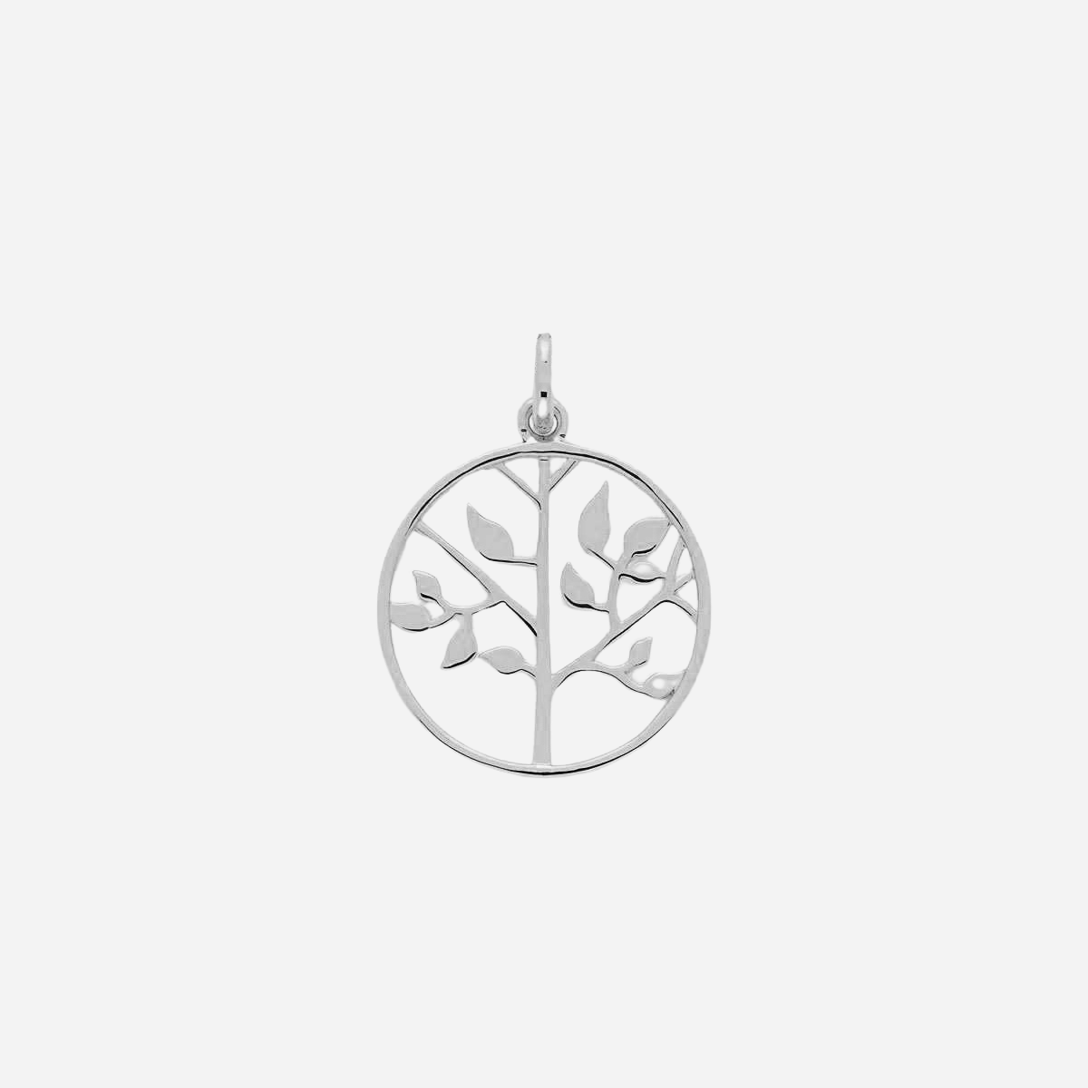 Médaille arbre de vie ciselé argent massif