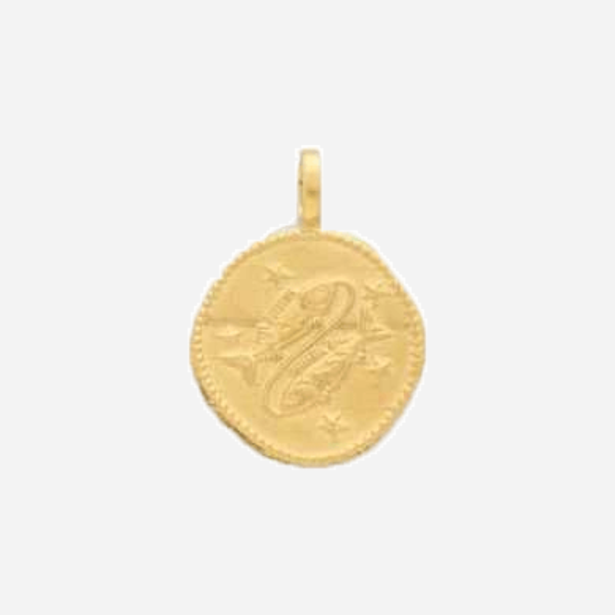 Médaille zodiaque Poissons