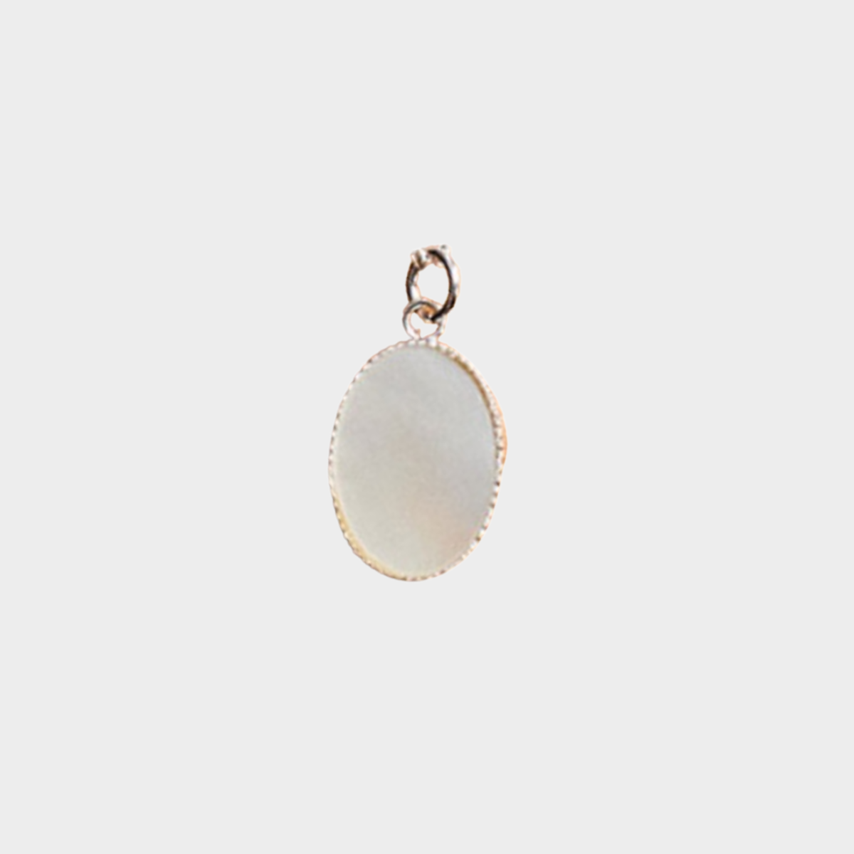 Pendentif Joséphine nacre blanche argent
