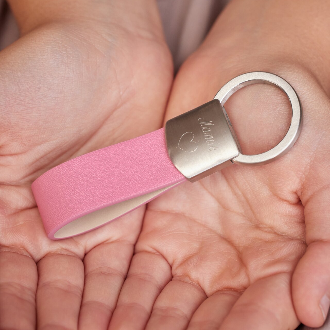 Porte-clés so chic rose
