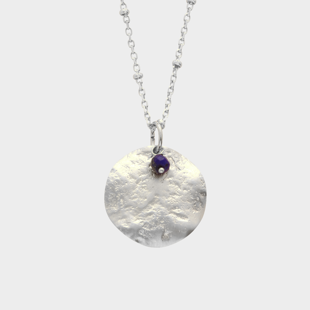 Collier Maya argent sur chaîne