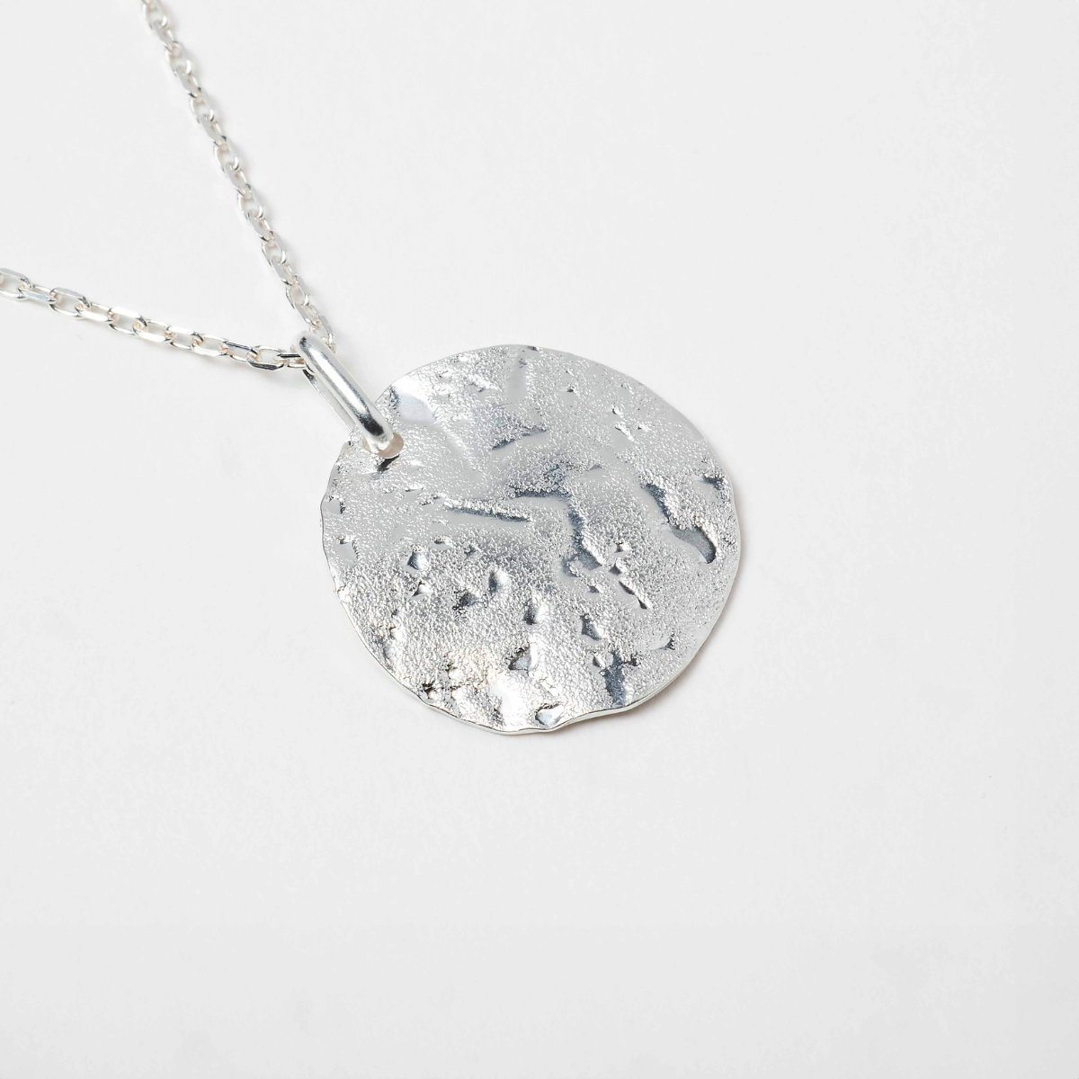 Collier Maya argent sur chaîne