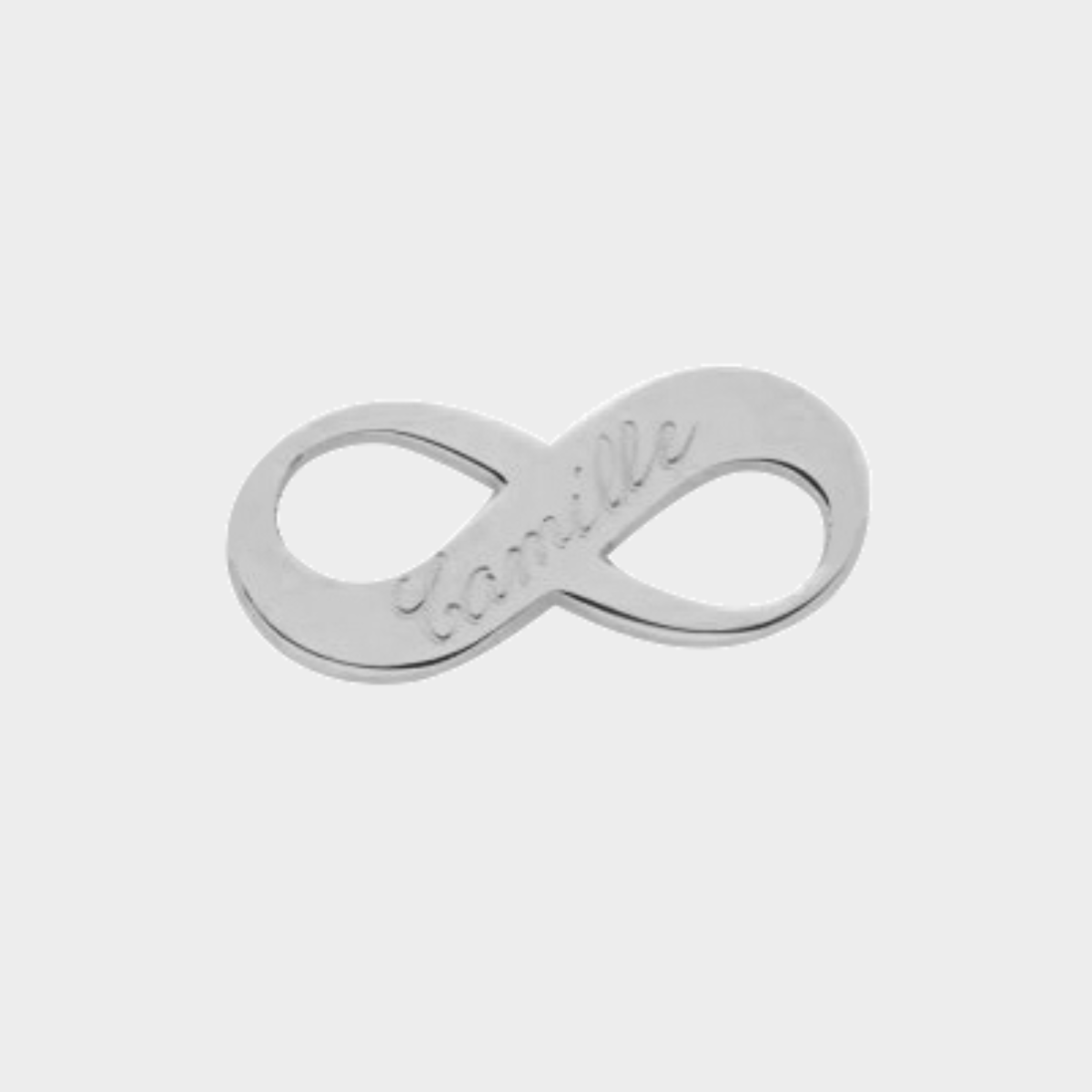 Infini brillant Argent massif