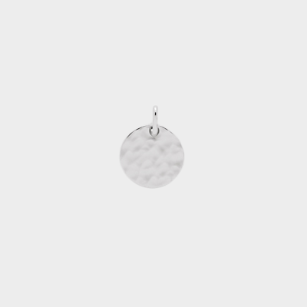 Rond martelé 1.6 cm argent massif