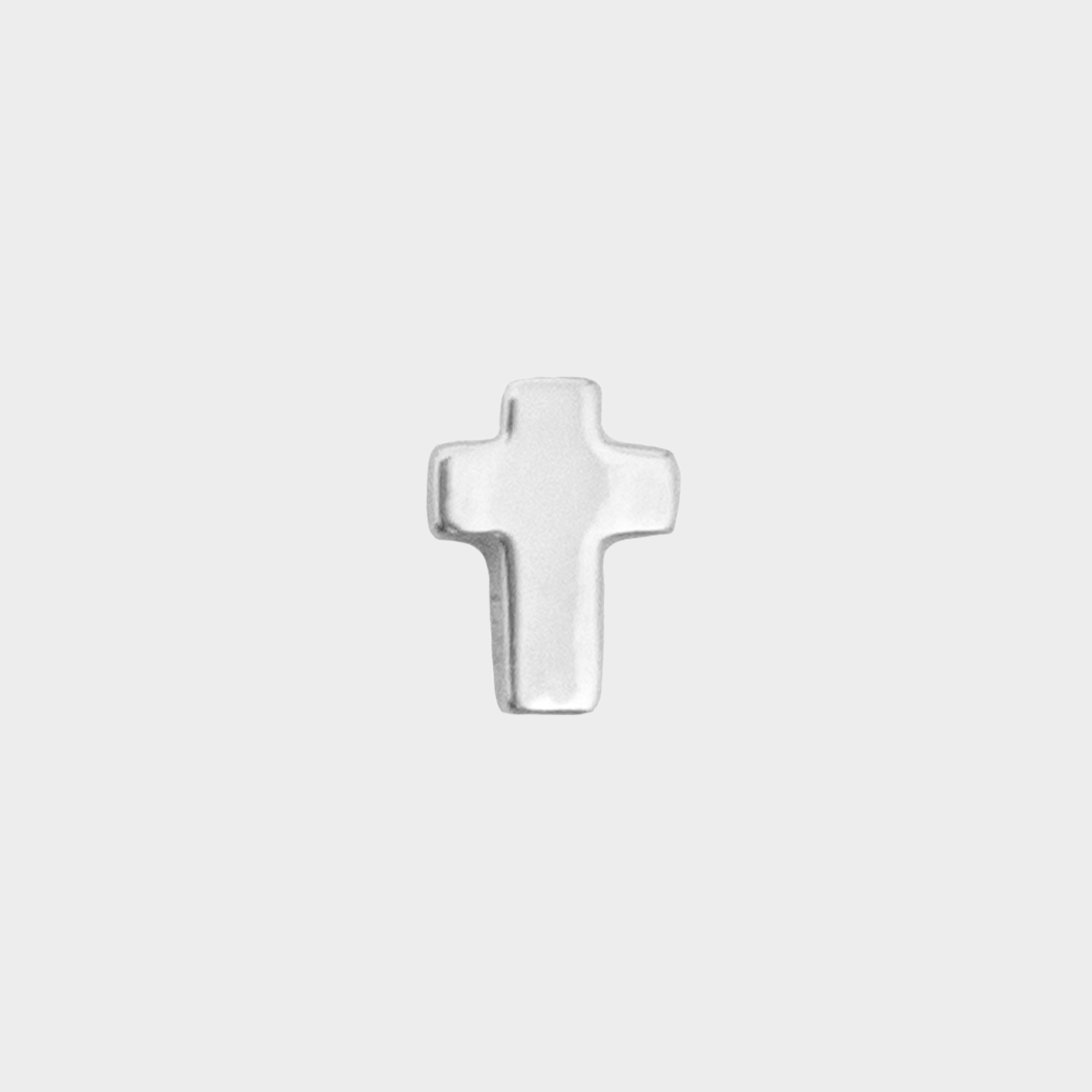 Croix 3D argent