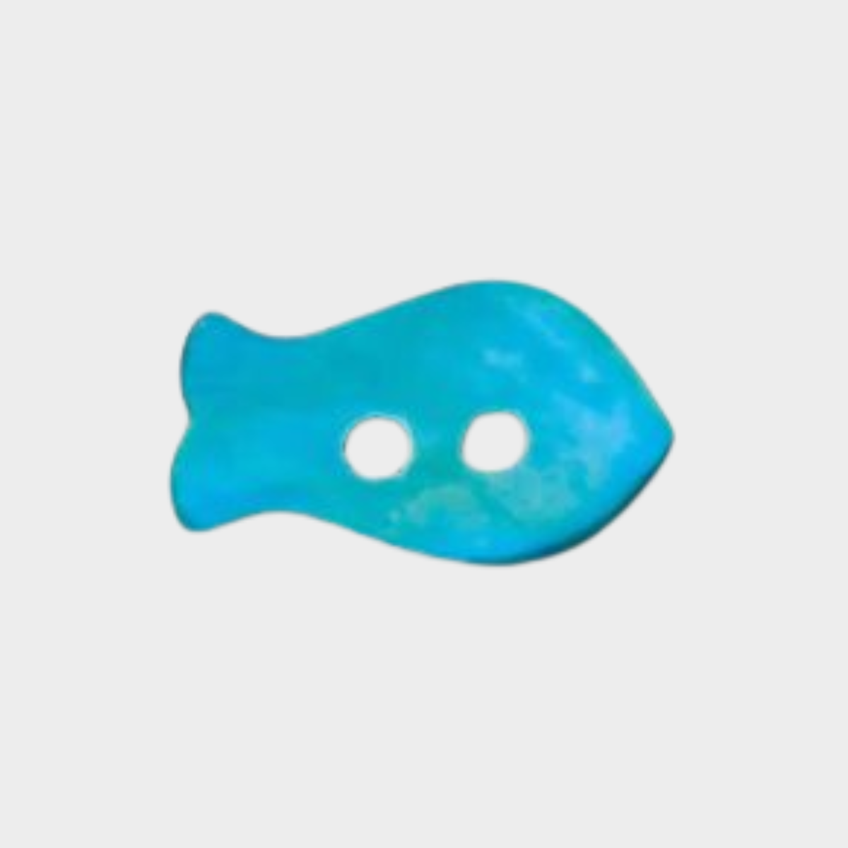 Nacre fine Poisson turquoise