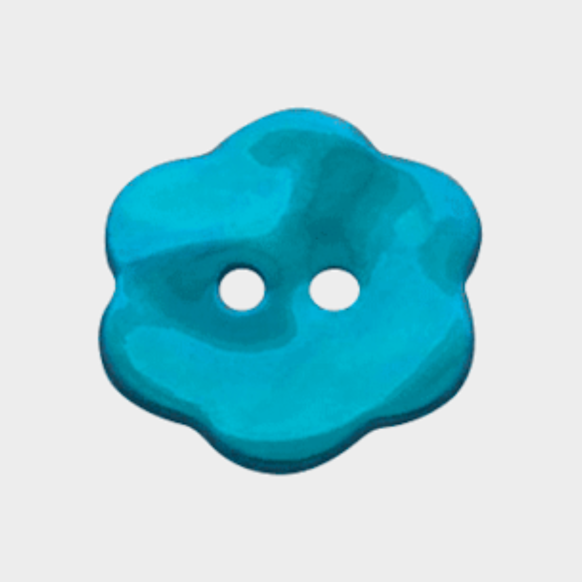 Nacre fine Fleur turquoise
