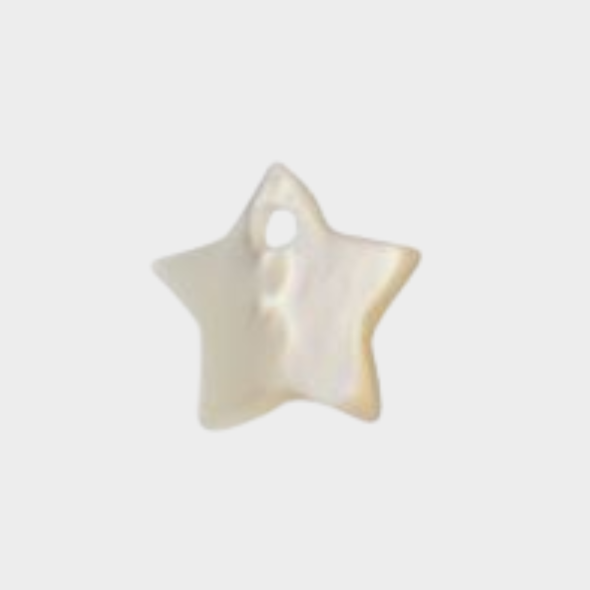 Nacre fine GM Etoile Blanc