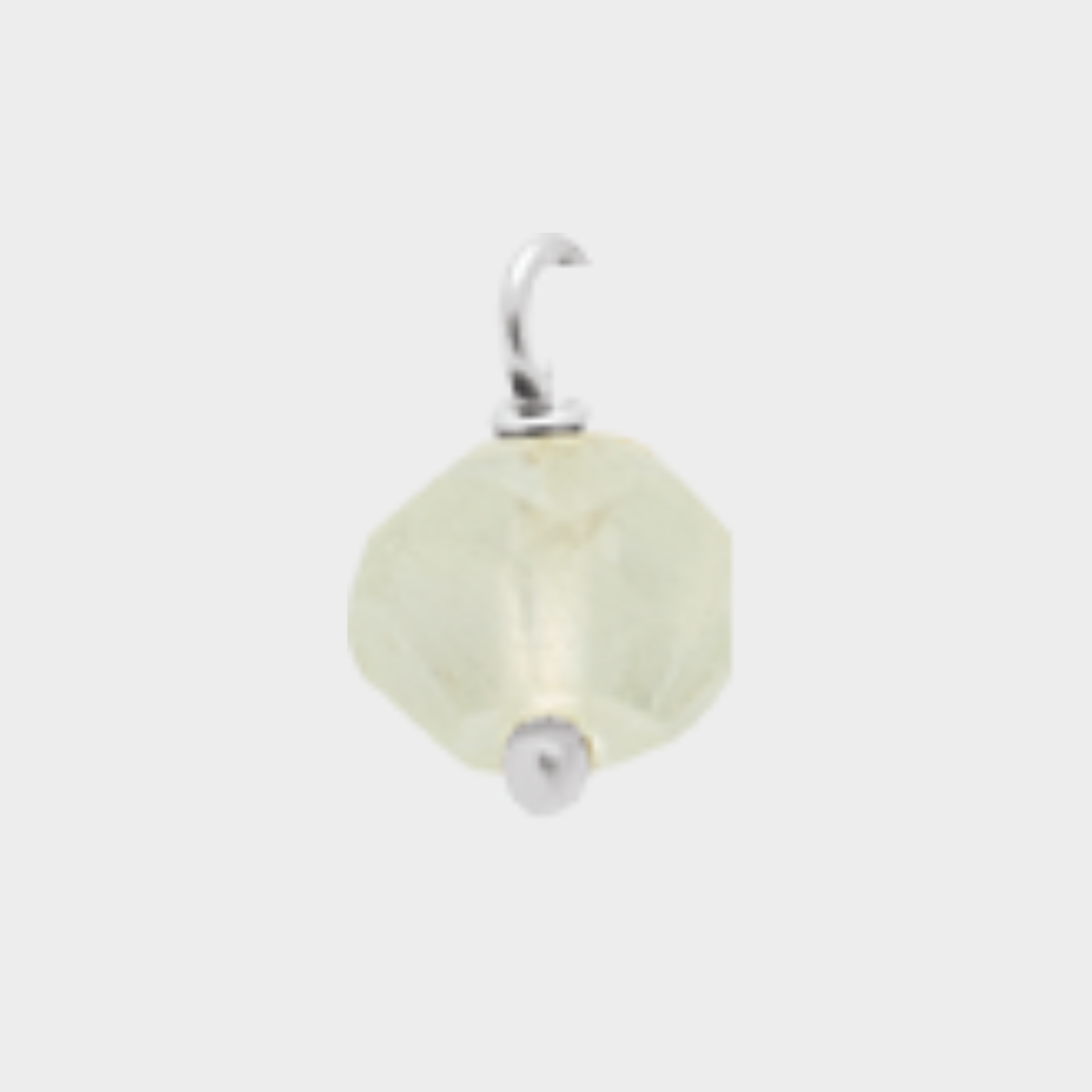 Pierre suspendue Argent massif Aigue-marine Argent massif