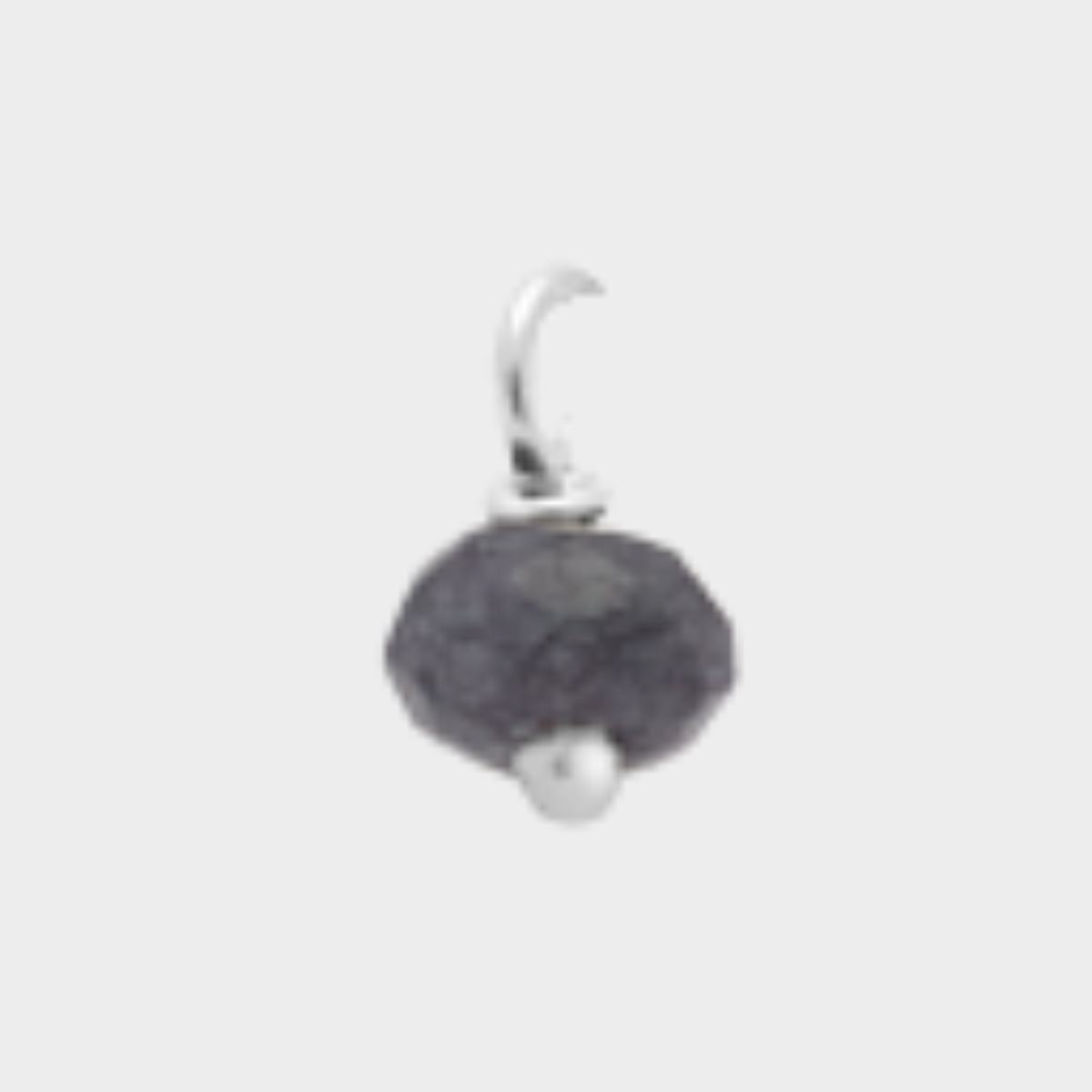 Pierre suspendue Argent massif Bronzite