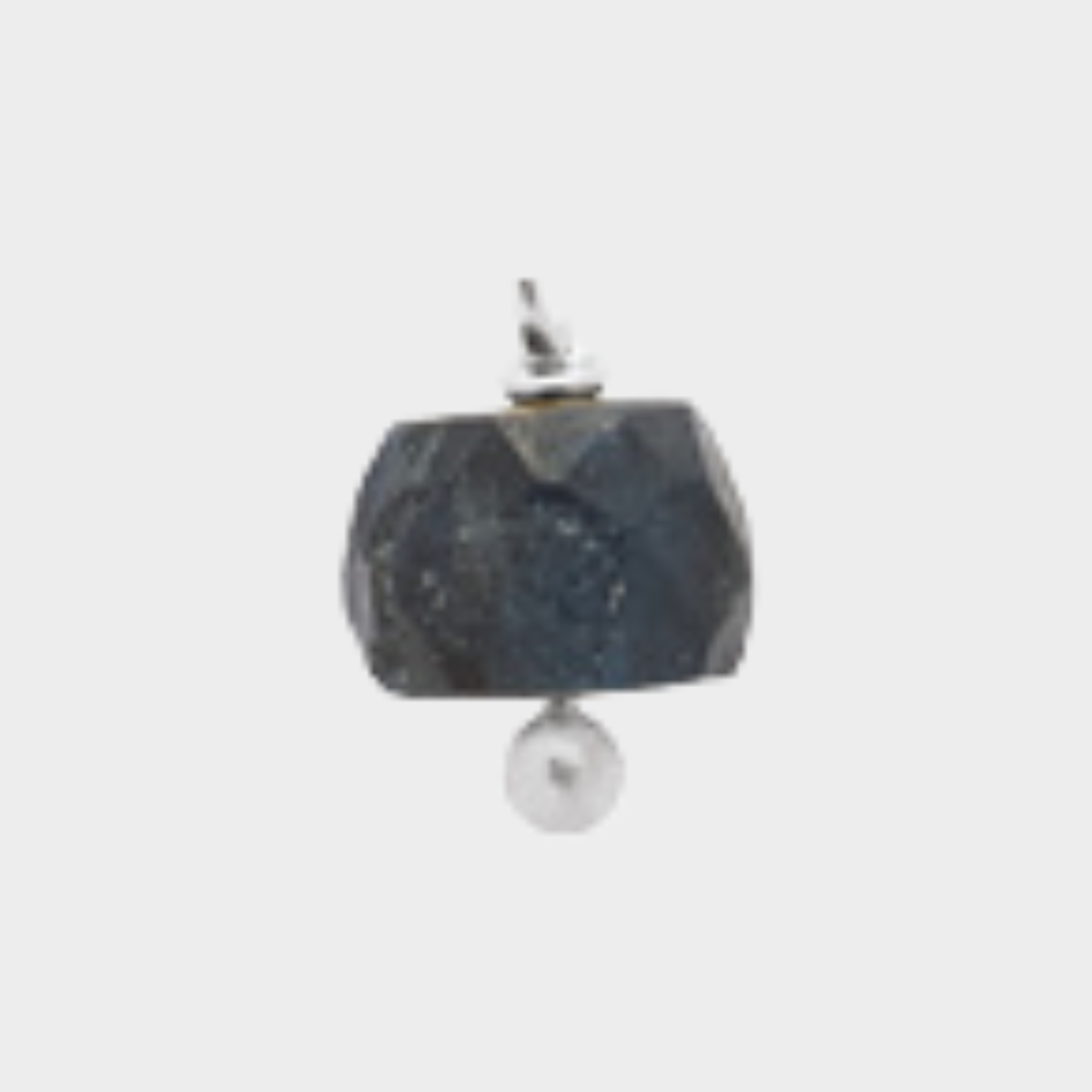Pierre suspendue Argent massif Sodalite