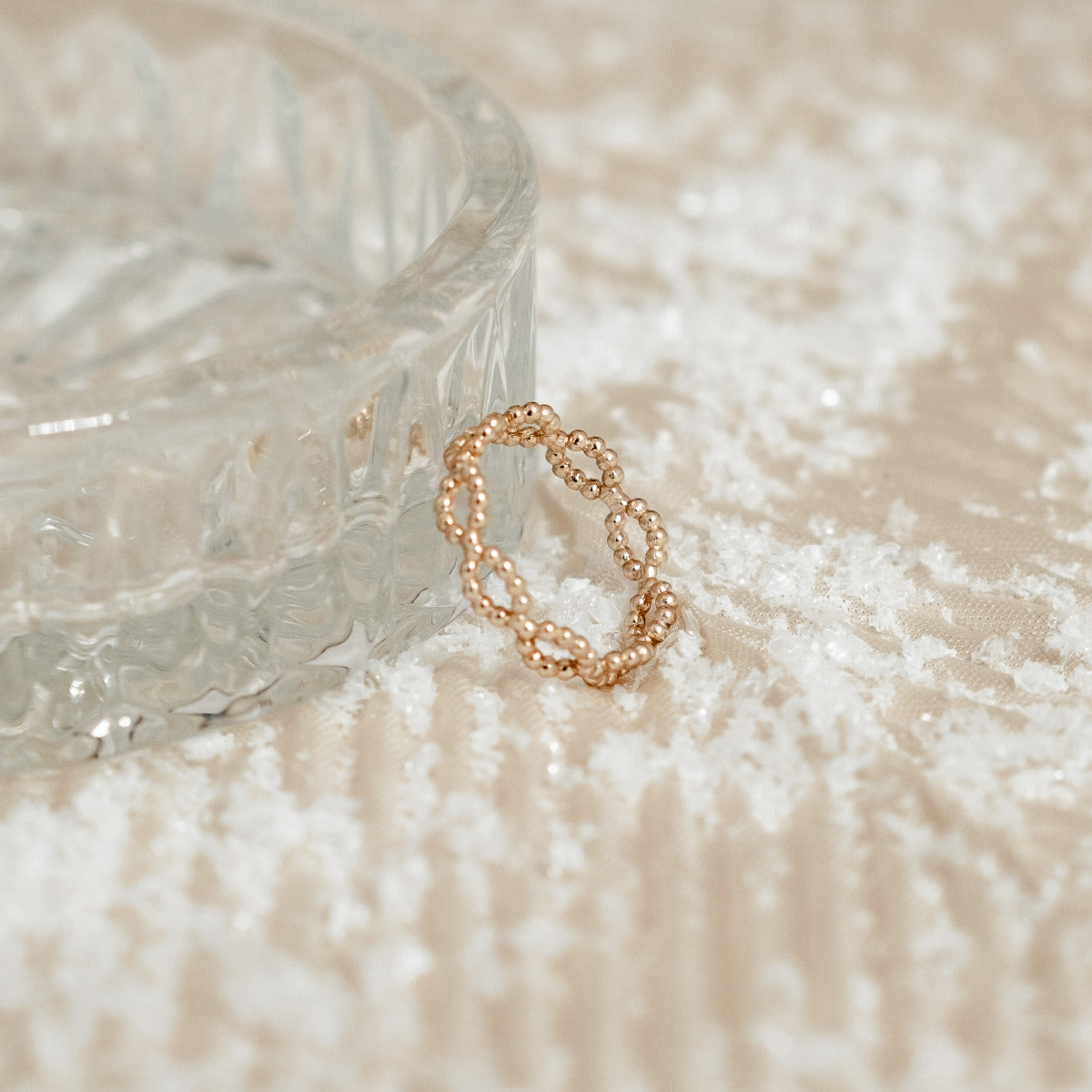 Bague Galaxie plaqué or | Atelier de Famillle