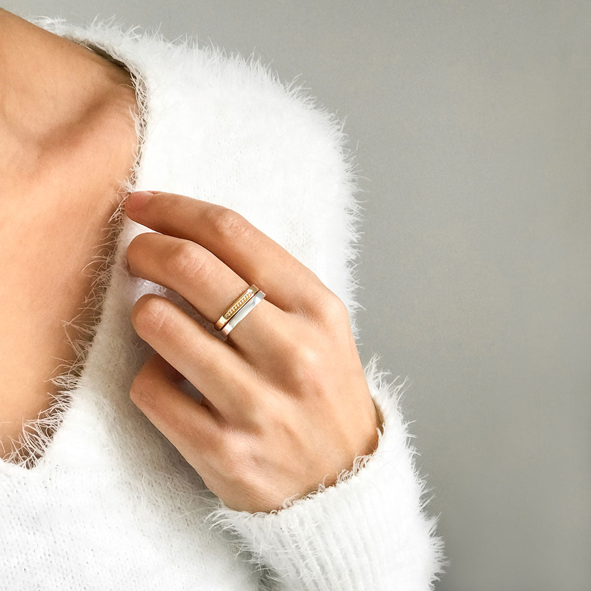Bague N°4 argent